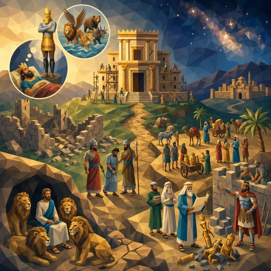 Exile and Return illustration
